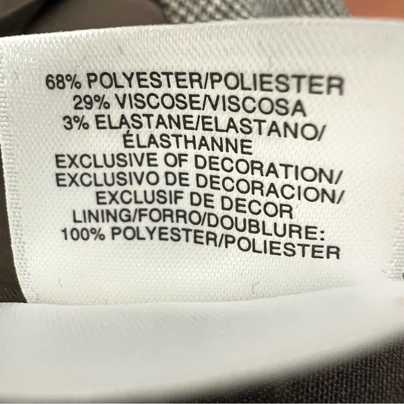 Kasper Plus Size Sleeveless Mini Houndstooth Sheath Dress, Brown/White Size 16 - Picture 15 of 16